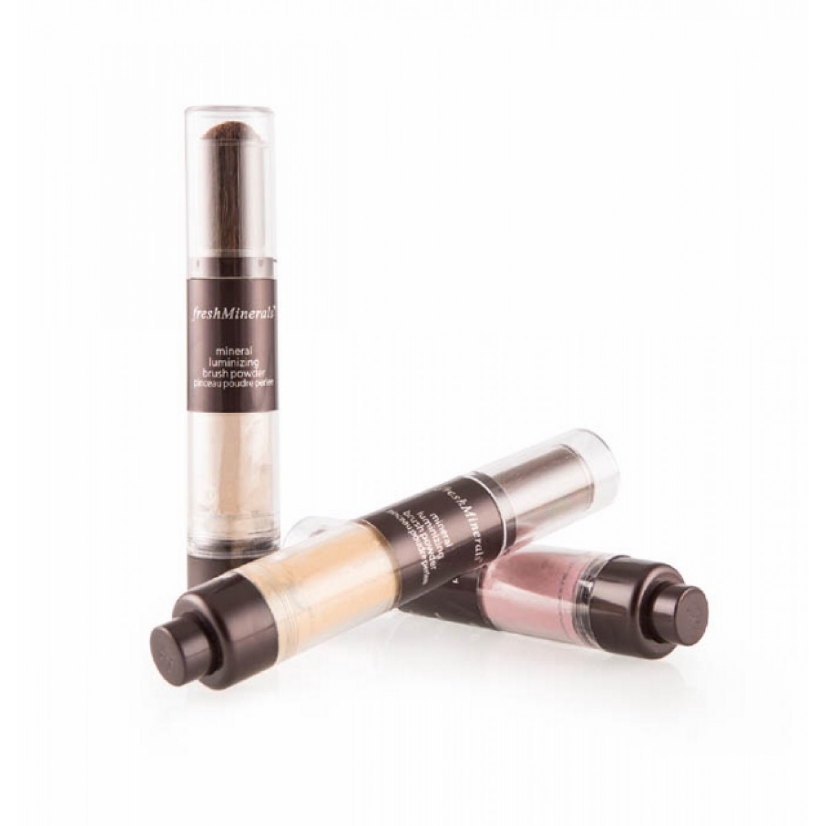 Fresh Minerals Λαμπερή Βάση Πούδρας με Βούρτσα